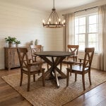 Dublin 5-Piece Dining Set with Armchairs - Image 4