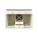 Two-Tone Dining Buffet with Wine Bottle Storage - Image 2