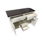 Two-Tone Dining Buffet with Wine Bottle Storage - Image 3