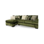 Pine 2-Piece Left Arm Chaise Sofa