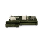 Pine 2-Piece Left Arm Chaise Sofa - Image 2