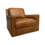 Columbo Leather Swivel Chair