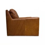 Columbo Leather Swivel Chair - Image 3