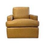 Bradley Leather Swivel Glider Chair - Image 2