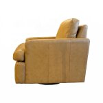 Bradley Leather Swivel Glider Chair - Image 4