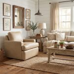 Bradley Leather Swivel Glider Chair - Image 7