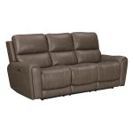 Hazel Zero Gravity Triple Powered Reclining Sofa with Drop Table