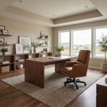 Lane Leather Swivel Executive Chair - Image 5