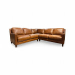 Columbo 3-Piece Leather Sectional Sofa