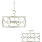 Ricci 4-Light Dual Mount Ceiling Light - Image 3