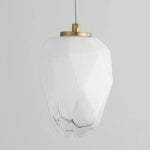 Vivo Aged Brass LED Pendant Ceiling Light - Image 4
