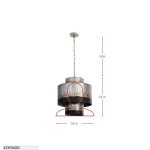 Cannery 4-Light Tall Pendant Light - Image 4