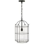 Harmon 12" Matte Black Pendant Light - Image 2