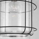 Harmon 12" Matte Black Pendant Light - Image 3