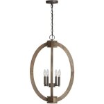 Tybee 4-Light Nordic Foyer Ceiling Light - Image 2