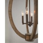 Tybee 4-Light Nordic Foyer Ceiling Light - Image 3