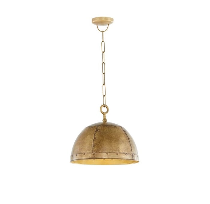 85-1-75 Artisan 14.5" Brass Pendant Ceiling Light - Image 1