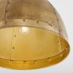 Artisan 14.5" Brass Pendant Ceiling Light - Image 4