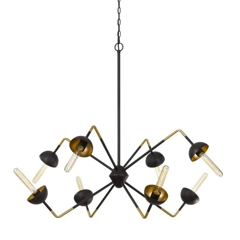 Ravenna 8-Light Metal Edison Chandelier