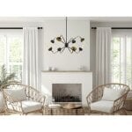 Ravenna 8-Light Metal Edison Chandelier - Image 2