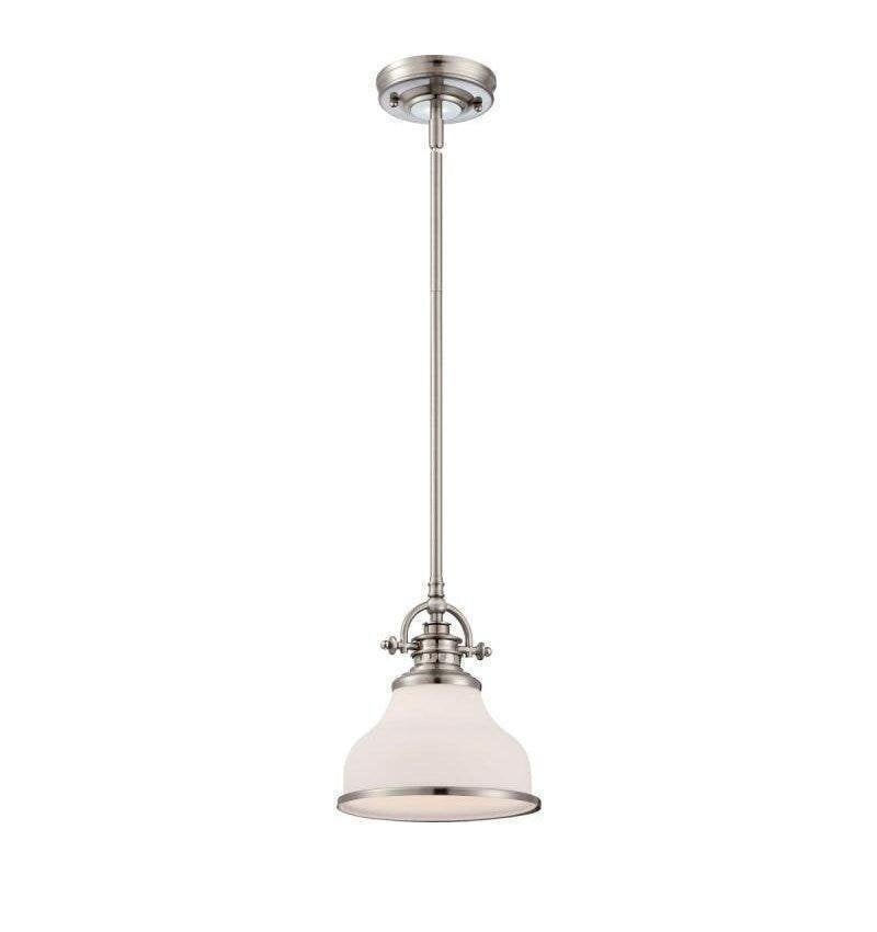 Grant Brushed Nickel Mini Pendant Light