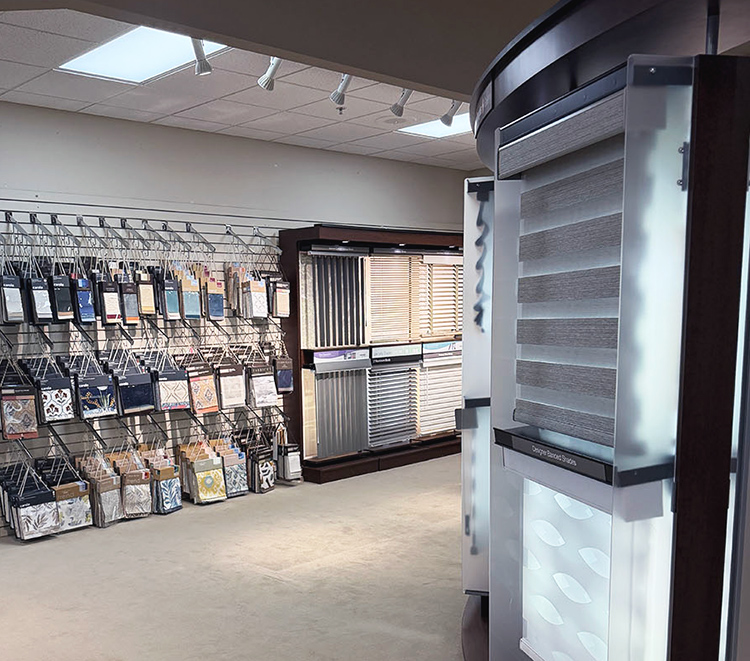 Window Treatments department at Montgomery's - Watertown