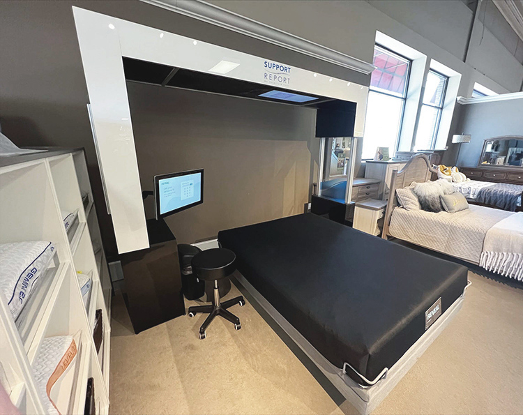 MONTGOMERY'S - SOUTH DAKOTA MATTRESS STORE - SCHEDULE A REST TEST - PRESSURE POINT TEST