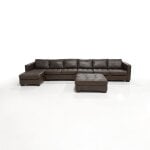Parlour 4-Piece Sectional & Ottoman Set - Image 2