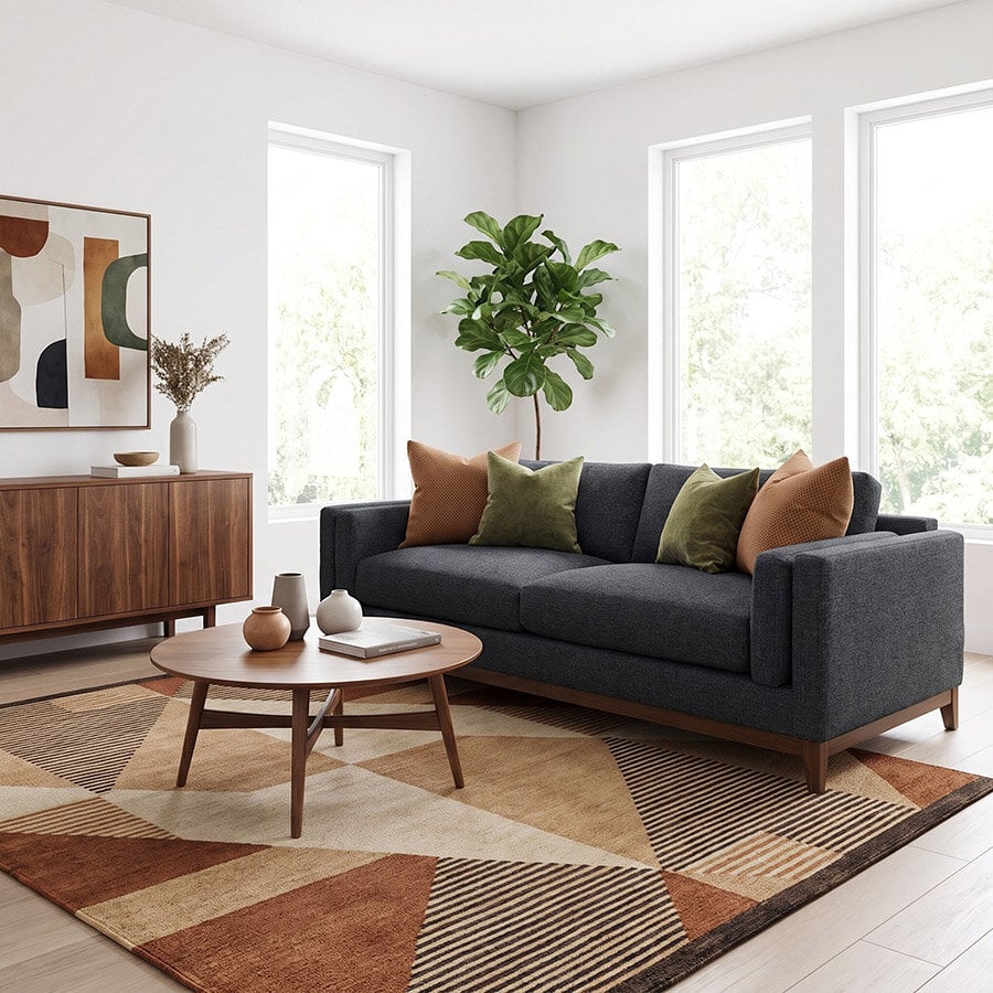 Kelsey Mid-Century Sofa - Image 5