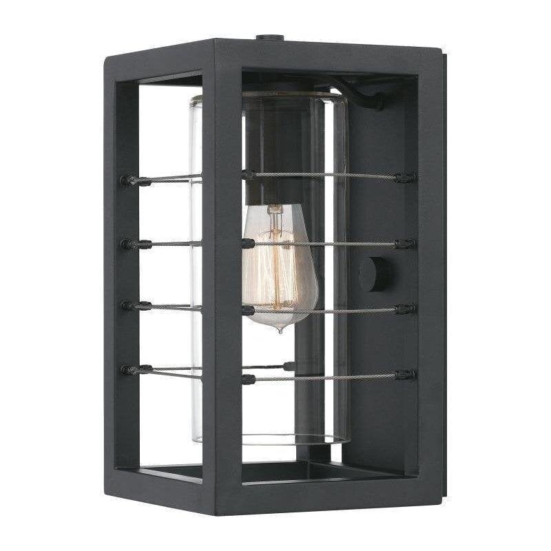 Earth Black 13" Outdoor Wall Sconce