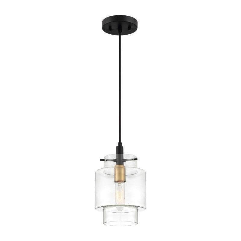 Naomi 11.75" Glass Pendant Light