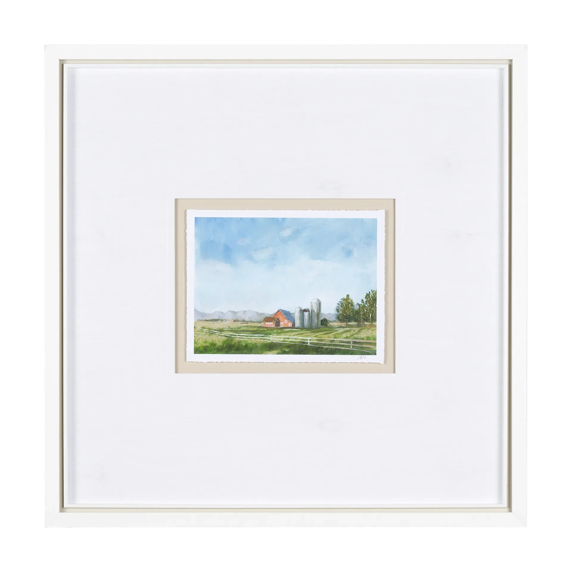 0088456_15356_A Driving with Mary No. 2 | Textured Framed Art Print - Image 1