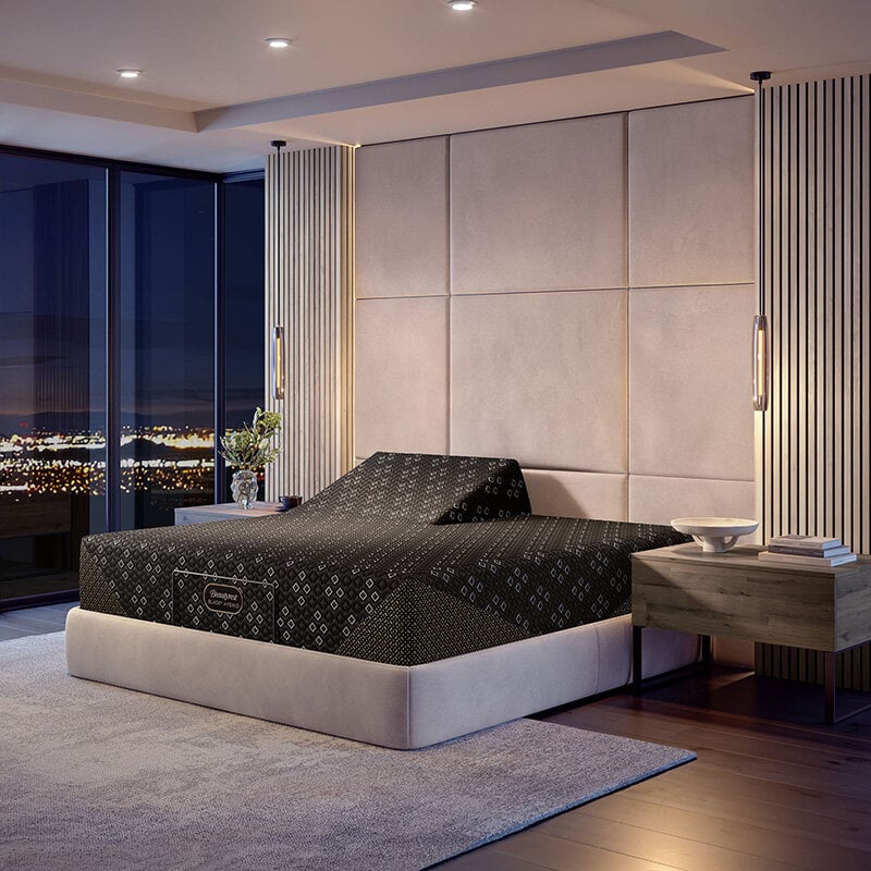 Split Head King | Black Hybrid Series Three XCS Plush Mattress - Image 9