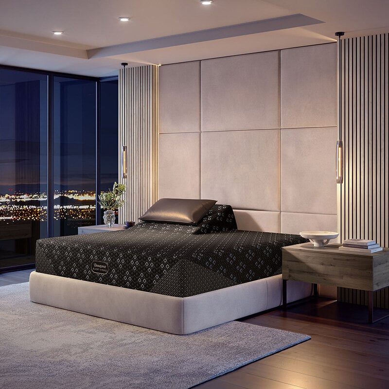 Split Head King | Black Hybrid Series Three XCS Plush Mattress - Image 10
