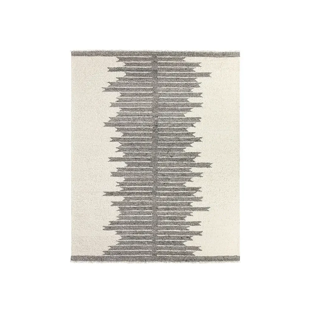 HAD07_NSTA2026 Hadi 8' x 10' Moroccan Gray Area Rug - Image 1