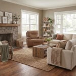 Triple Powered Wide Leather Recliner with Lumbar Support - Image 6