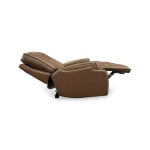 Triple Powered Wide Leather Recliner with Lumbar Support - Image 5