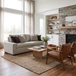 Modern Reverse Key Arm Sofa - Image 8