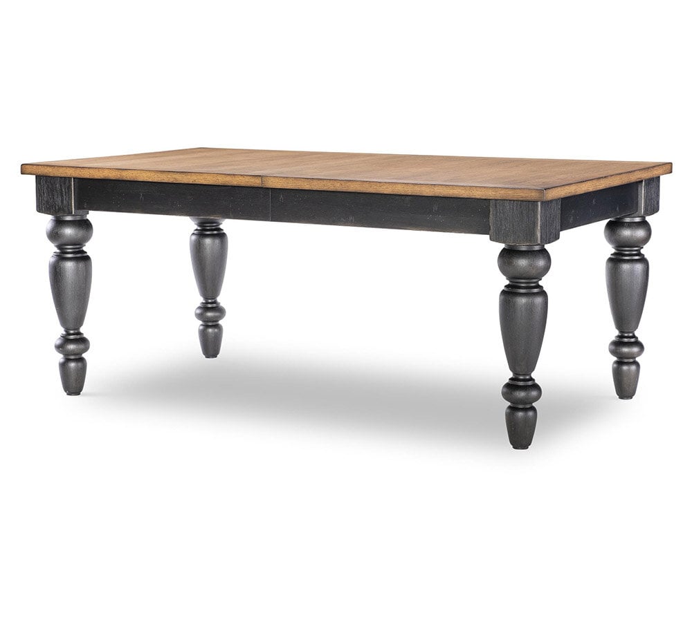 4016_222_S Farmhouse Chimney Leg Dining Table - Image 1