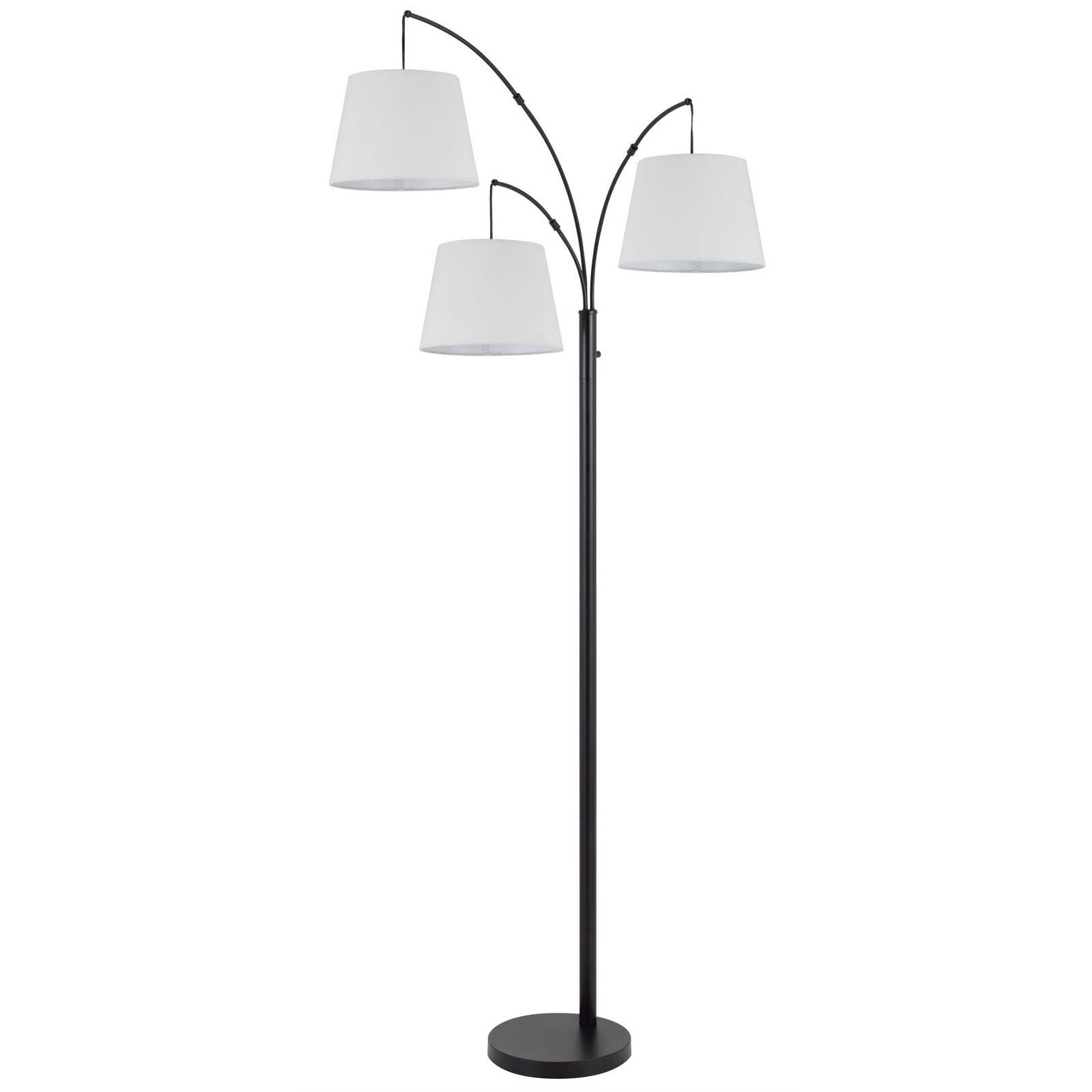 BO-3169FL Vardon 3-Light Arched Floor Lamp - Image 1