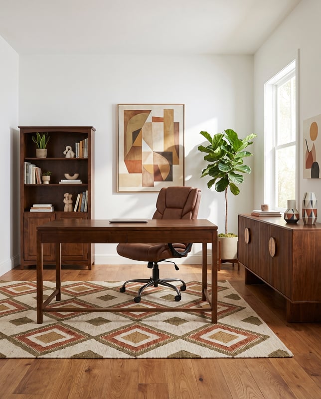 Home Office Furniture Desk Chair And Storage