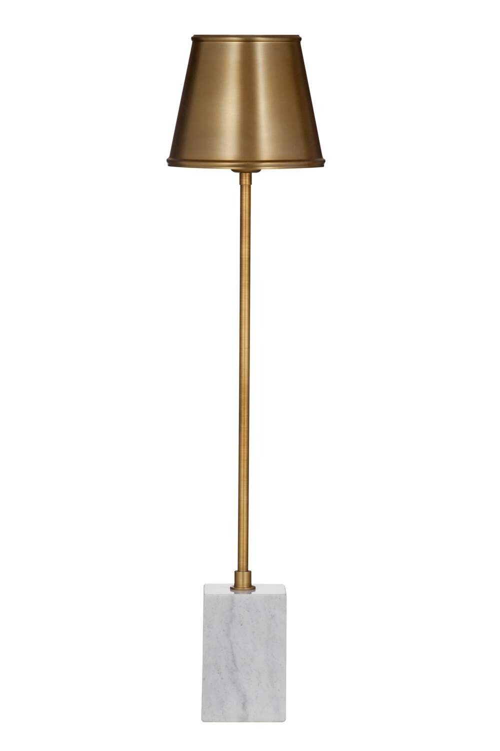 L4450T_kxgv87 Gold Table Lamp with Marble Base - Image 1