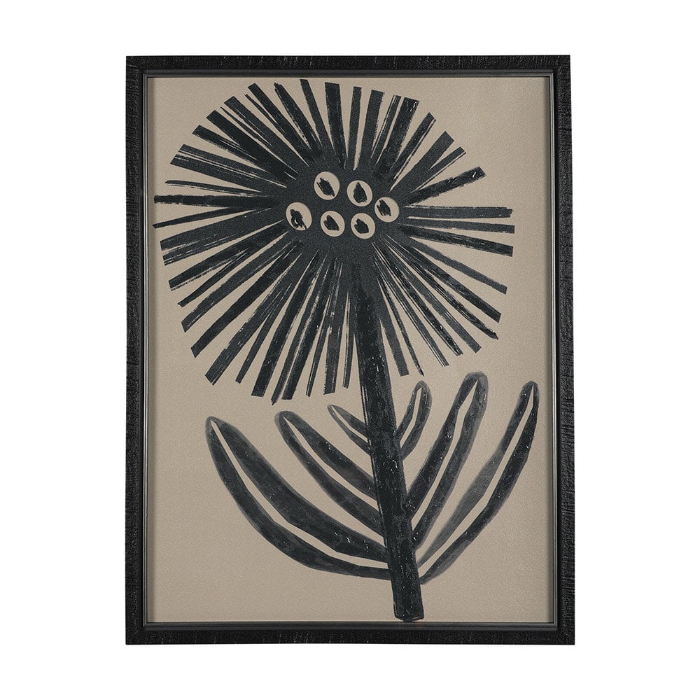 0080329_14950_A Simple Floral - Bloom | Hand-Embellished Framed Art - Image 1