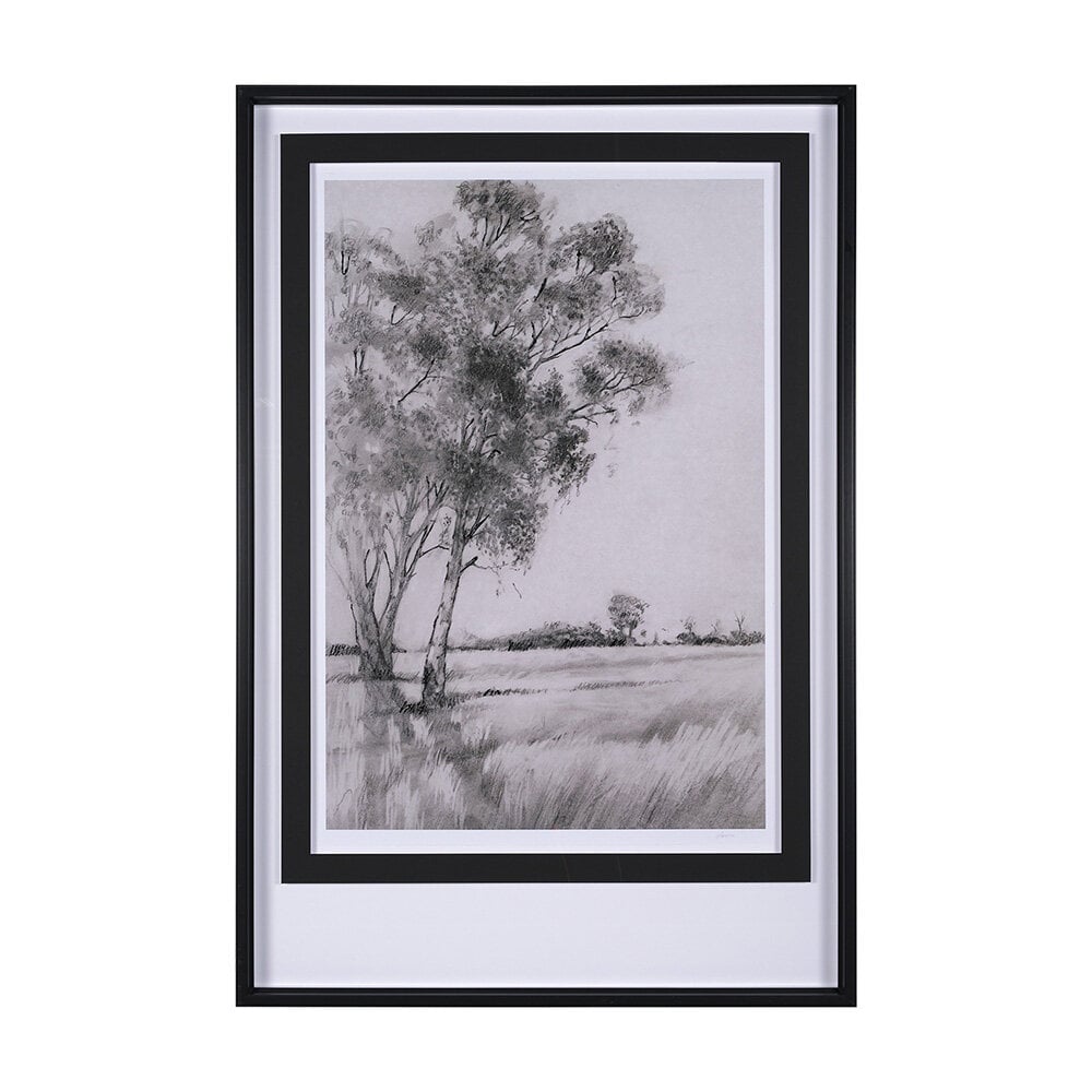 0081450_15044_A Serene View | Textured Framed Art Print - Image 1