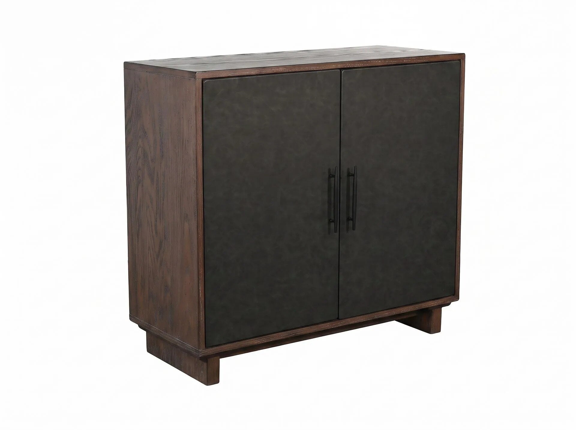 1920WR-F_Clipped1 Modern 36" 2-Door Accent Cabinet | Charcoal - Image 1