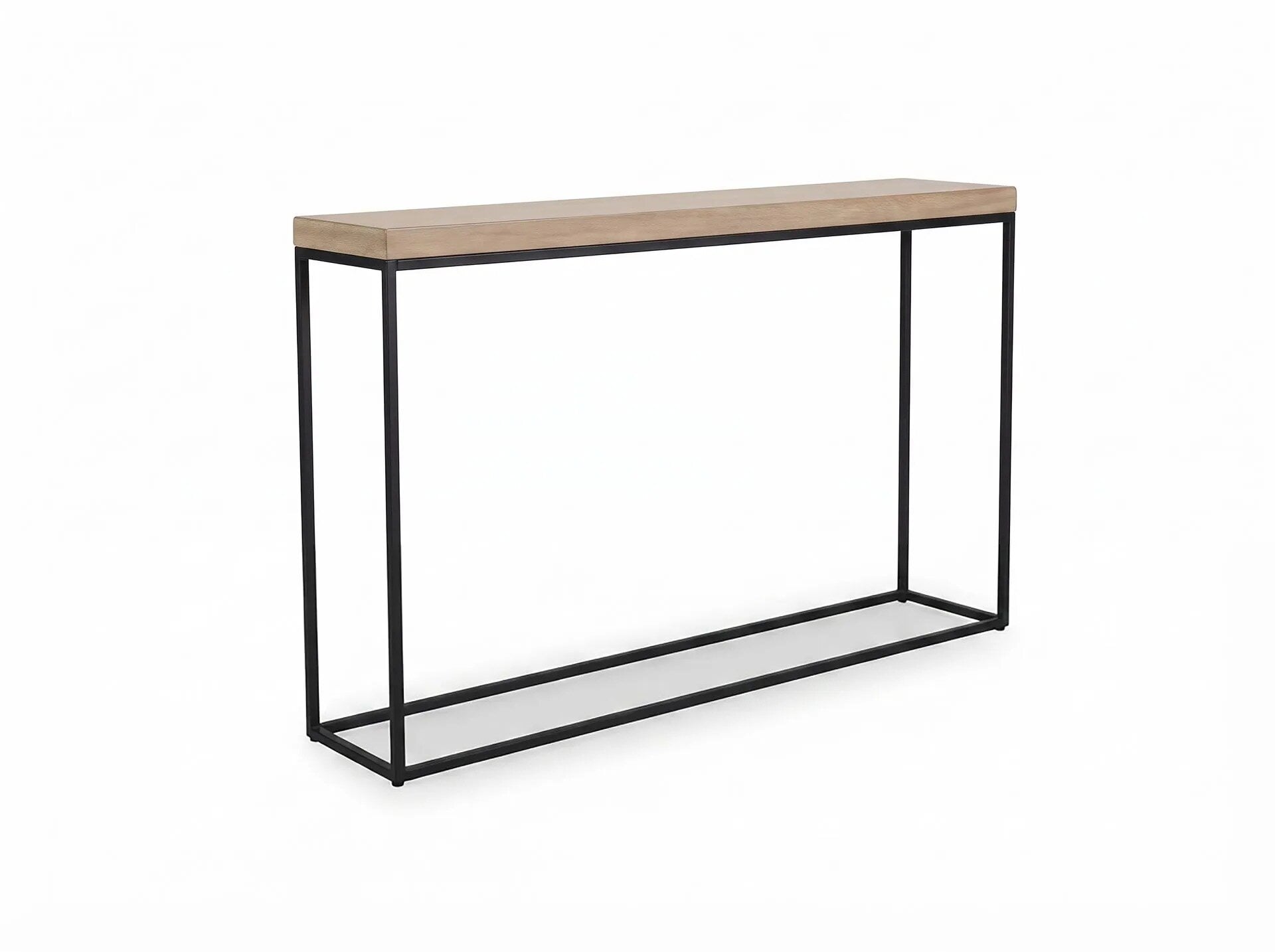2205HZ-L_NS_Clipped2 Modern Casual 50" Console Table | Natural - Image 1