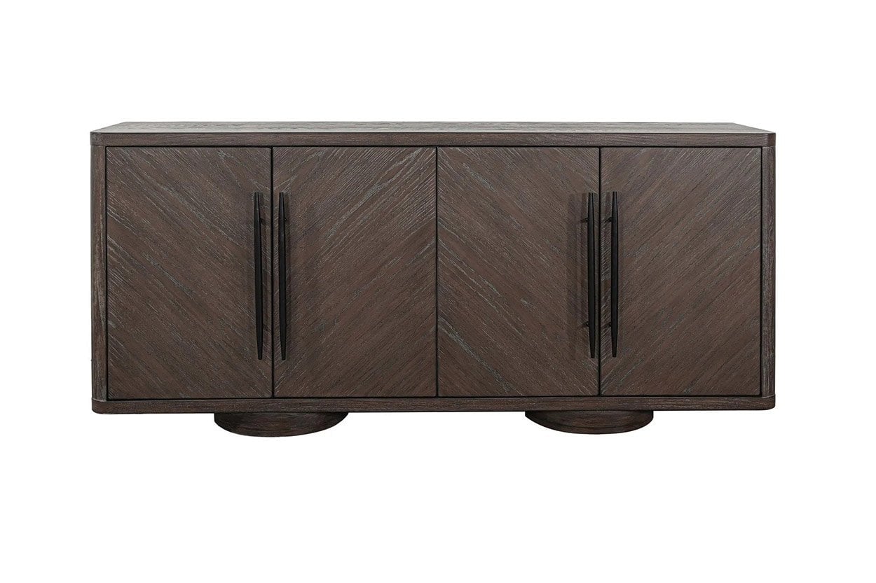 2217WR-LC_Clipped2 Modern Chevron 72" Long Cabinet - Image 1