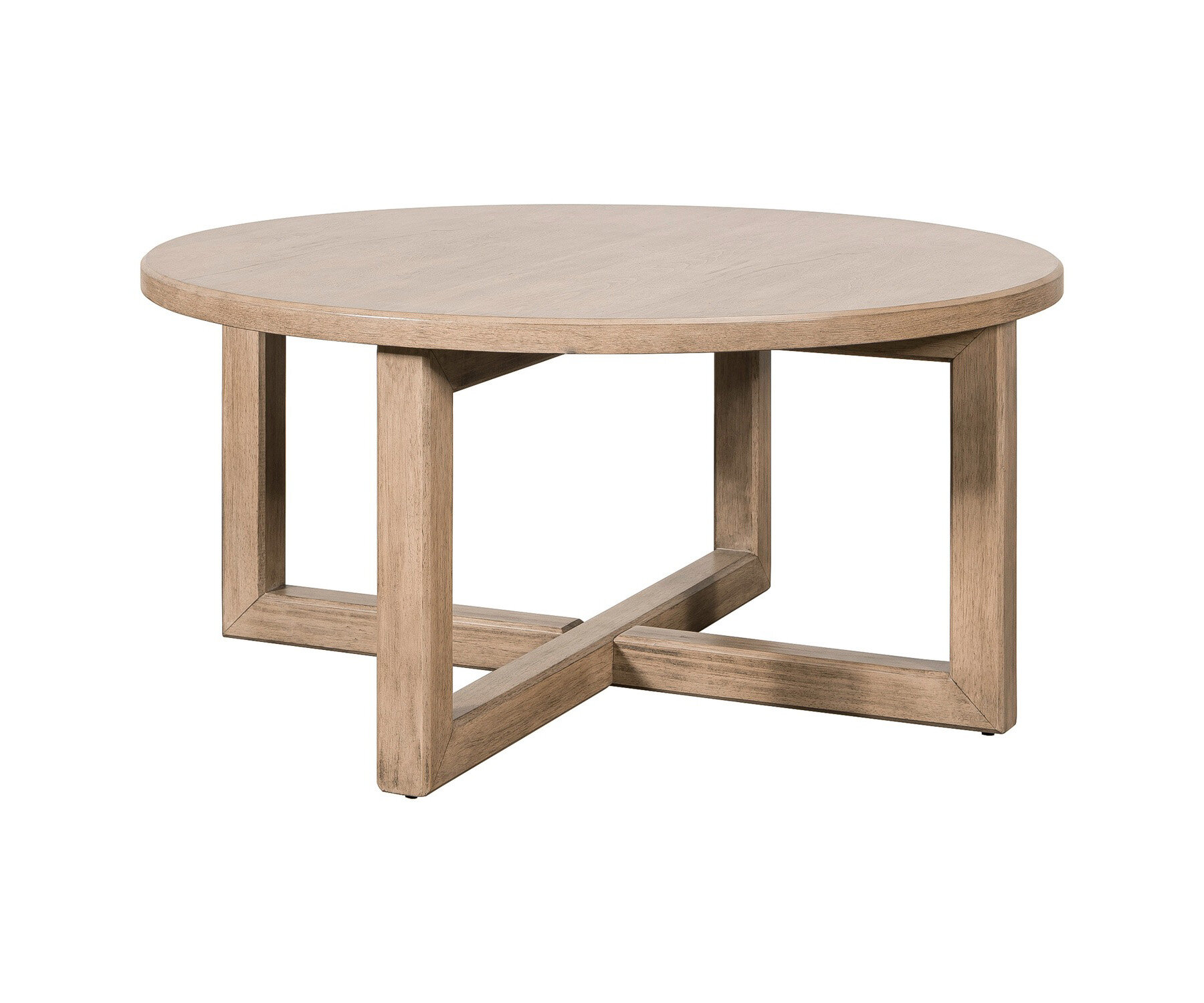 780-ot1011_2_large Birch Modern Round Cocktail Table - Image 1
