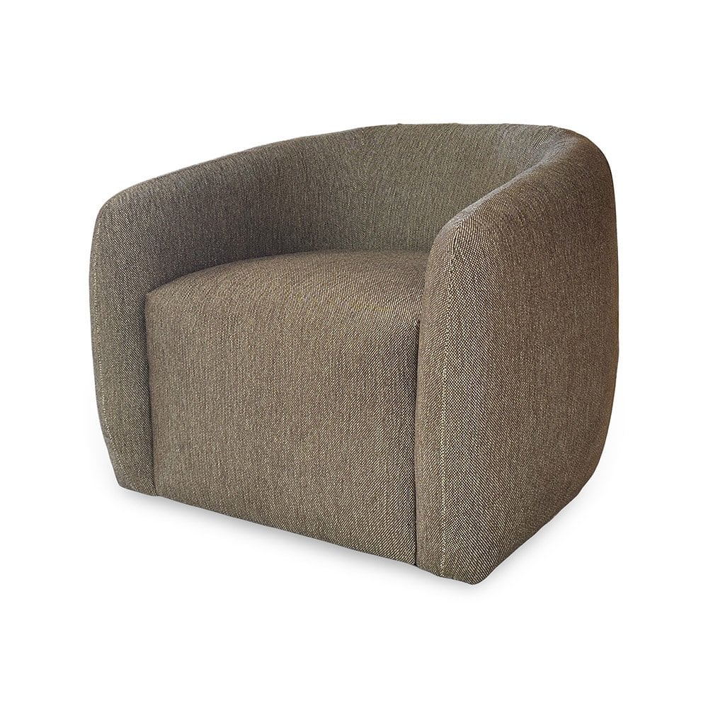 Garner Swivel Chair | Chestnut