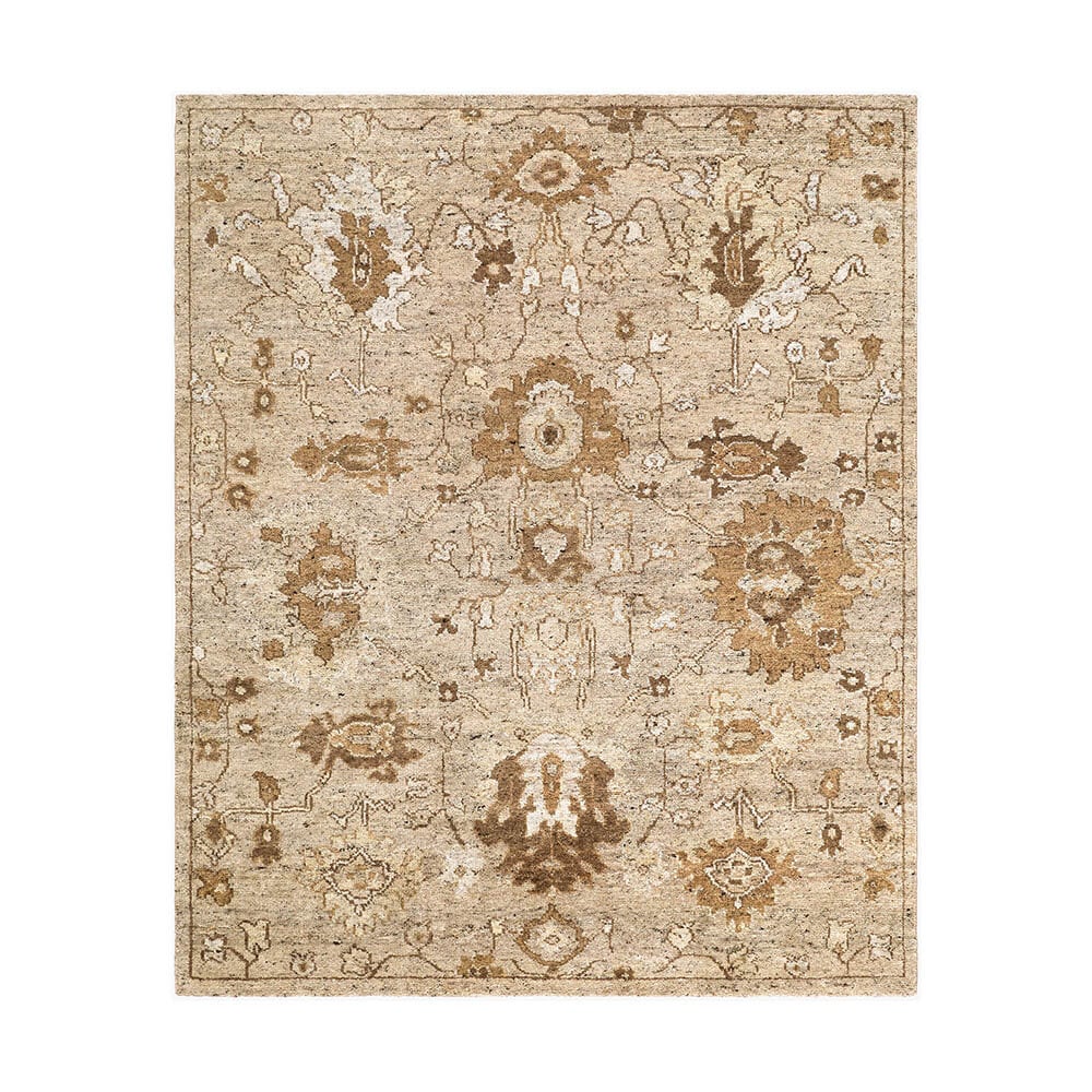 fhn2301-810 Farhan Hand Knotted 8' x 10' Area Rug - Image 1